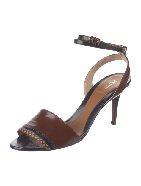 fendi rattan sandals|Women's Fendi Designer Sandals .